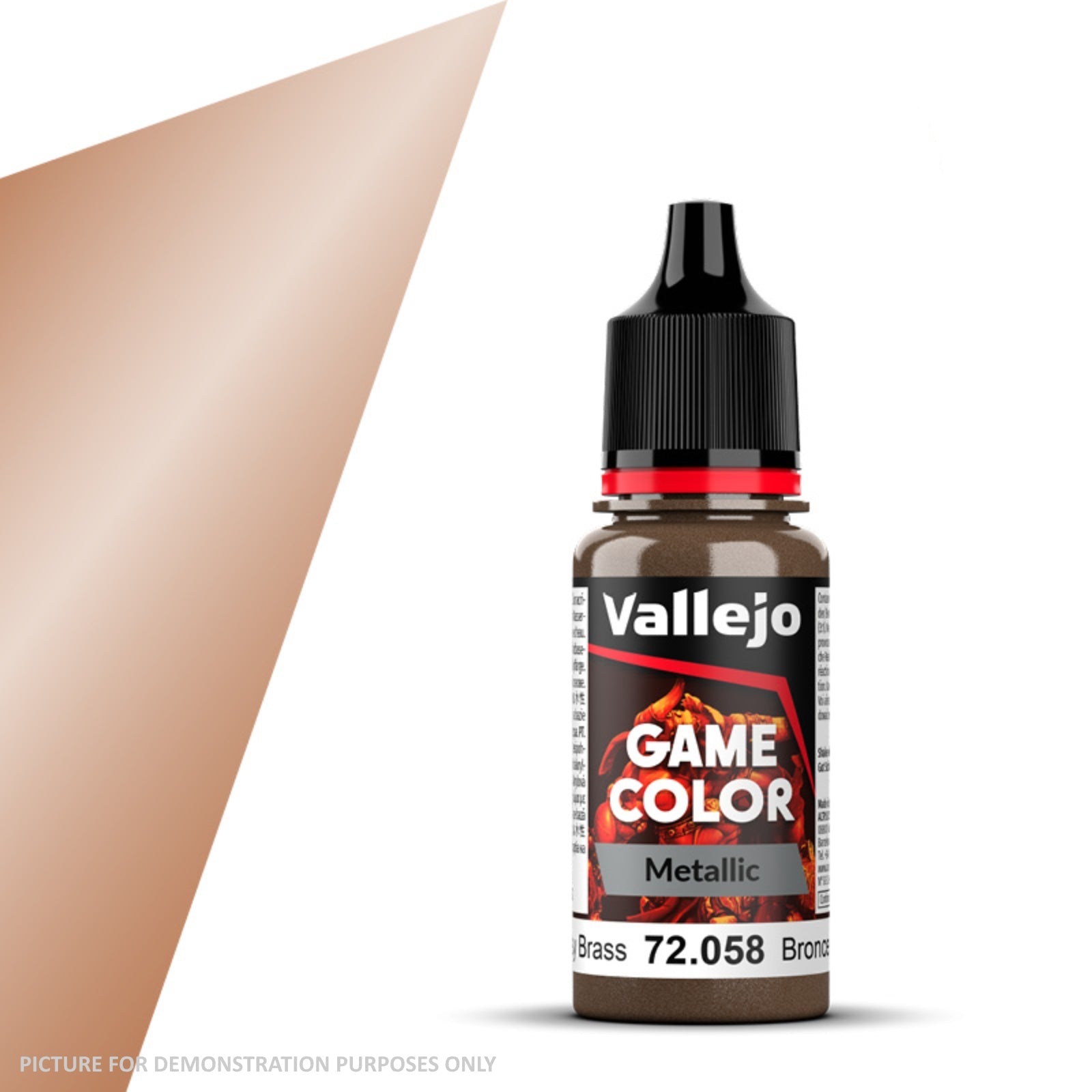 Vallejo Game Colour - 72.058 Brassy Brass 18ml